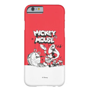 Vintage Mickey Silly Insturments Barely There iPhone 6 Case