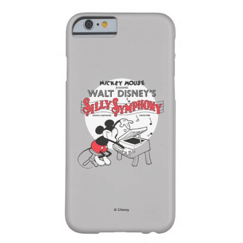 Vintage Mickey Silly Symphony Barely There iPhone 6 Case