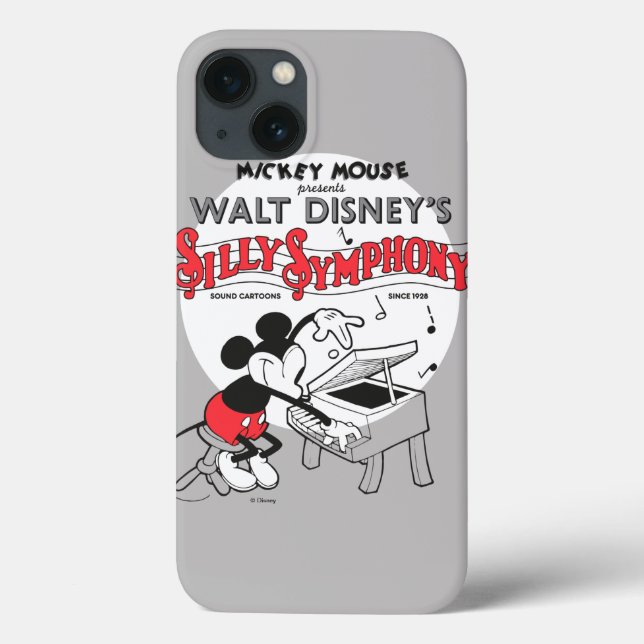 Vintage Mickey Silly Symphony Case-Mate iPhone Case (Back)