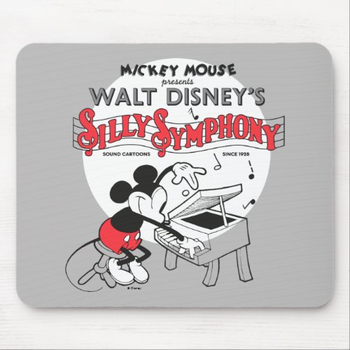 Vintage Mickey Silly Symphony Mouse Pad