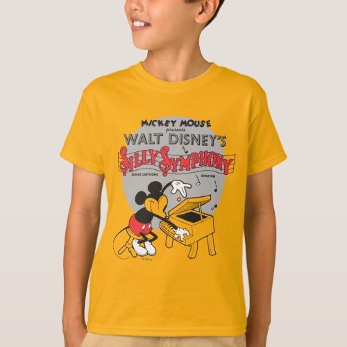Vintage Mickey Silly Symphony T_Shirt