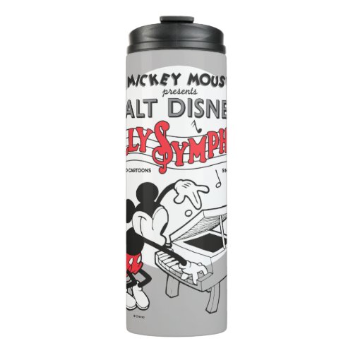 Vintage Mickey Silly Symphony Thermal Tumbler