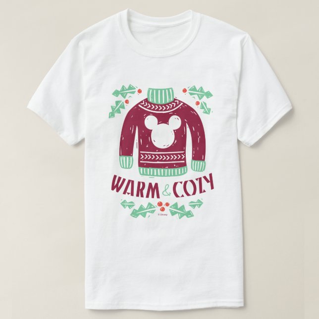 Vintage Mickey | Warm & Cozy T-Shirt (Design Front)