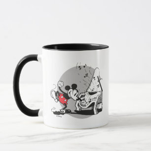 Vintage Mickey WIth Piano Mug