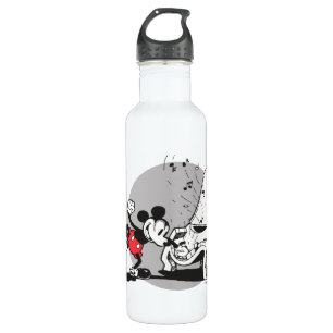 Vintage Mickey WIth Piano Water Bottle