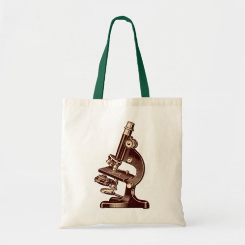 Vintage Microscope Tote Bag