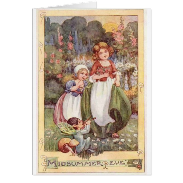 Vintage - Midsummer Eve, Cards (Front)