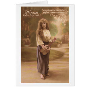 Vintage Mignon - French Opera, Cards