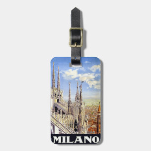 Vintage Milano Luggage Tag