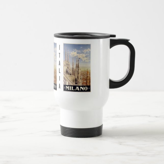 Vintage Milano Milan Italy custom mugs (Right)