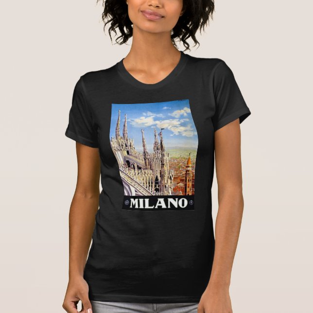 Vintage Milano Travel T-Shirt (Front)