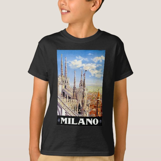 Vintage Milano Travel T-Shirt (Front)