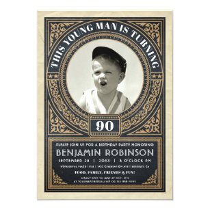 milestone birthday invitations zazzle