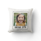 Vintage Milestone Birthday Photo Keepsake