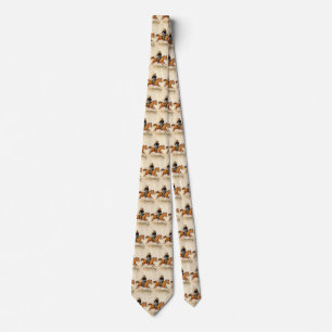 Vintage Military, A Cavalry Officer by Remington Neck Tie