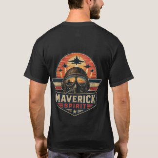 Vintage Military Aviation Squadron Design T-Shirt