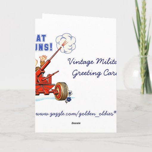 Vintage Military Christmas Card | Zazzle
