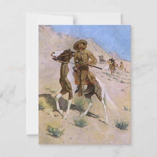 Vintage Military Cowboys The Scout by Remington