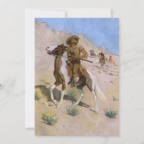 Vintage Military Cowboys The Scout by Remington