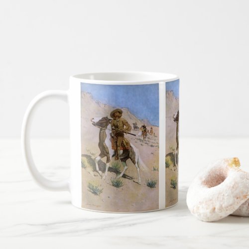 Vintage Military Cowboys The Scout by Remington Coffee Mug
