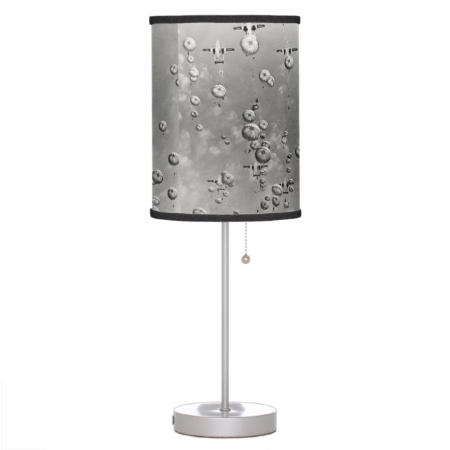 Vintage Military Paratroopers Lamp (Left)