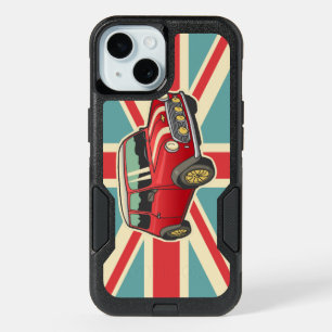 Vintage minicar iPhone 15 case