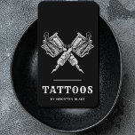 Vintage Minimalist Black And White Tattoo Artist Business Card<br><div class="desc">Elevate your professional image with our Vintage Minimalist Black and White Tattoo Artist Business Card, meticulously designed for the discerning tattoo artist. Embrace the bold yet understated elegance that speaks to your mastery in the art of tattooing. These business cards are a perfect blend of vintage charm and modern minimalism,...</div>
