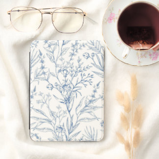 Vintage Minimalist Floral Kindle Cover