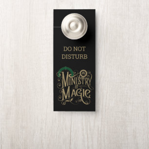 Vintage MINISTRY OF MAGIC™ Graphic Door Hanger
