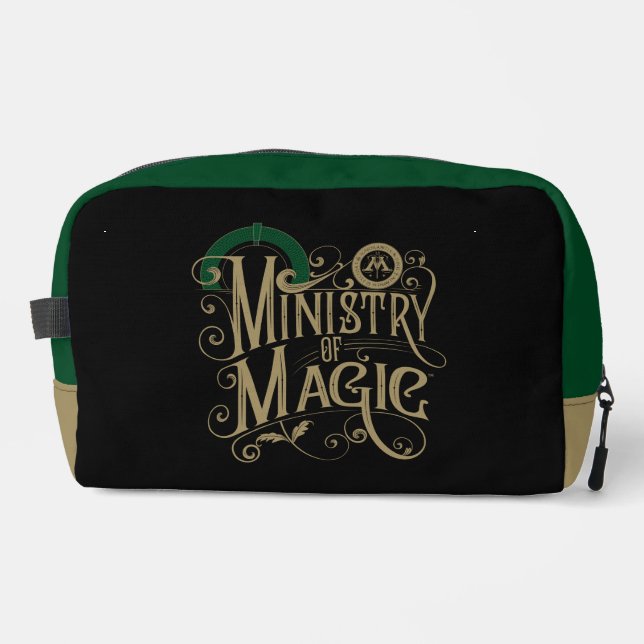 Vintage MINISTRY OF MAGIC™ Graphic Dopp Kit (Front)