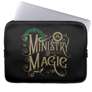 Vintage MINISTRY OF MAGIC™ Graphic Laptop Sleeve