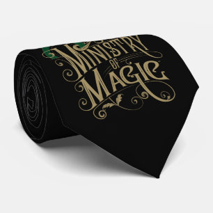 Vintage MINISTRY OF MAGIC™ Graphic Neck Tie