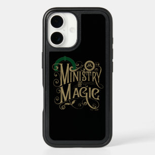 Vintage MINISTRY OF MAGIC™ Graphic iPhone 16 Case