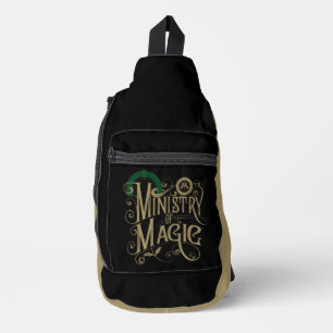 Vintage MINISTRY OF MAGIC™ Graphic Sling Bag