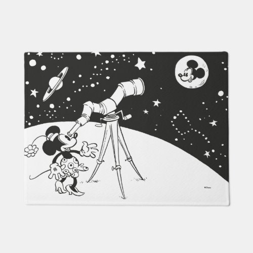 Vintage Minne  Mickey _ Biggest of All Stars Doormat