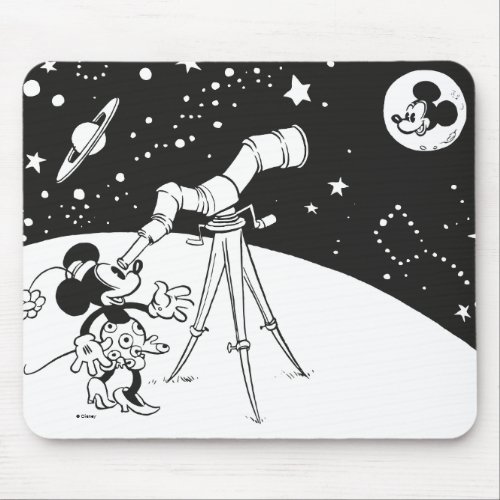 Vintage Minne  Mickey _ Biggest of All Stars Mouse Pad