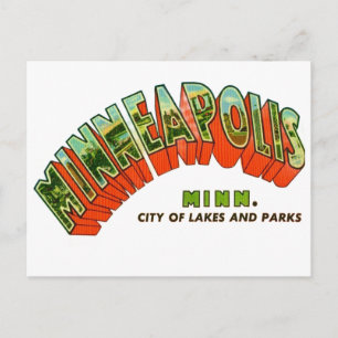 Vintage Minneapolis Postcard