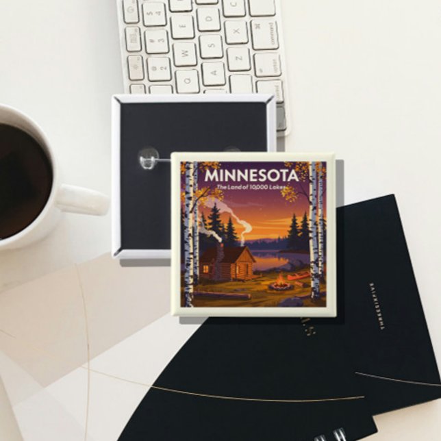 Vintage Minnesota Button (Creator Uploaded)