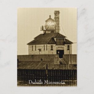 Vintage Minnesota Lighthouse Postcard