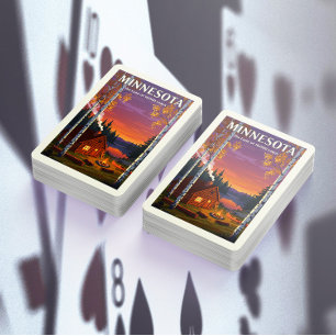 Vintage Minnesota Poker Cards