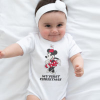Vintage Minnie Mouse | Baby's First Christmas