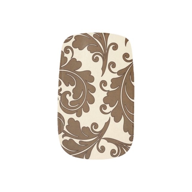 Vintage  Minx Nail Wraps (Left Thumb)