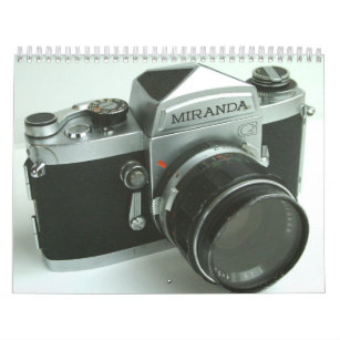 Vintage Miranda G 35mm SLR Camera Calendar 2013