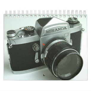 Vintage Miranda G 35mm SLR Camera Calendar 2013