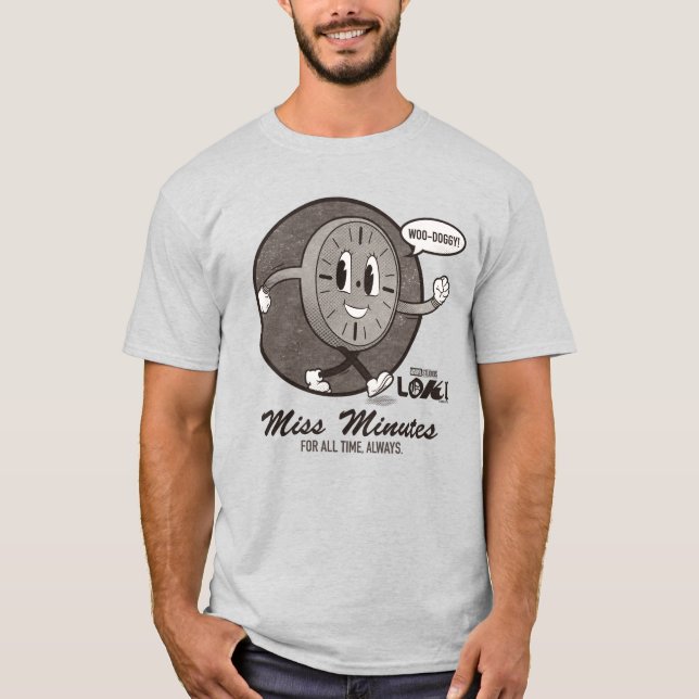 Vintage Miss Minutes Graphic T-Shirt (Front)
