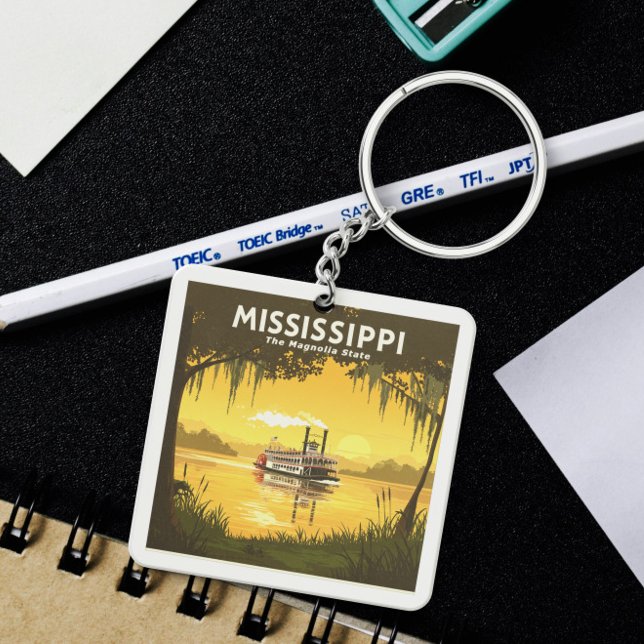  Vintage Mississippi Keychain (Creator Uploaded)