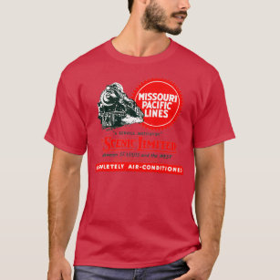 Vintage Missouri Pacific Line Railroad T-Shirt