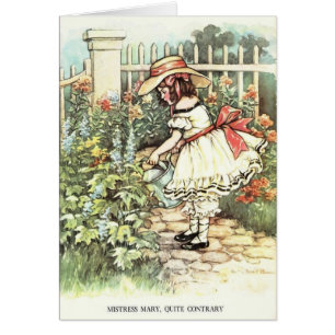 Vintage - Mistress Mary, Quite Contrary,