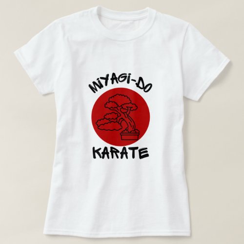  vintage Miyagi_Do Karate lover bonsai tree japan T_Shirt