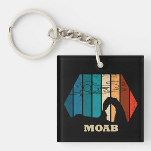 Vintage Moab - Utah - Arches National Park Keychain